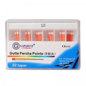 天津加發(fā)牙膠尖02錐度