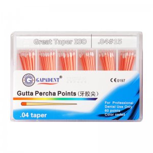 天津加發(fā)牙膠尖04錐度